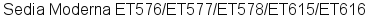 Sedia Moderna ET576/ET577/ET578/ET615/ET616